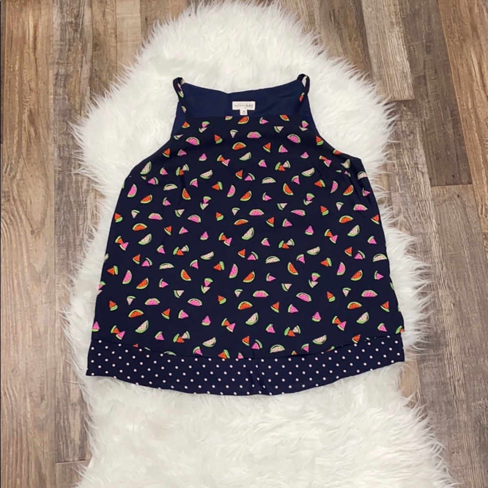 Maison Jules • Layered Watermelon Tank Top